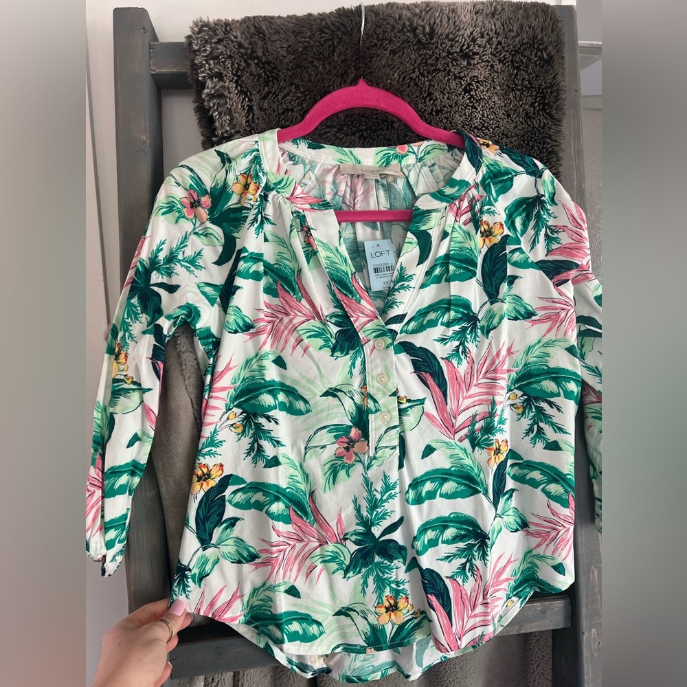 Floral Print Women's Top